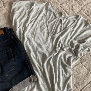 Express One Eleven gray t-shirt